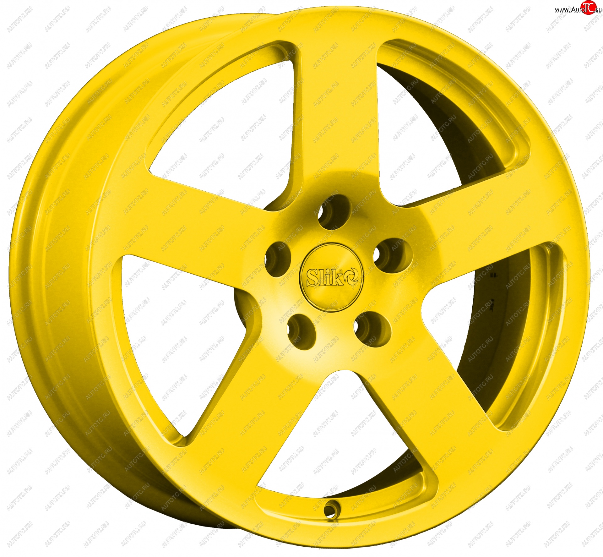 14 599 р. Кованый диск Slik classik R17x7.5 Ярко желтый RAL 1021 (YELLOW) 7.5x17   (Цвет: YELLOW)  с доставкой в г. Кемерово