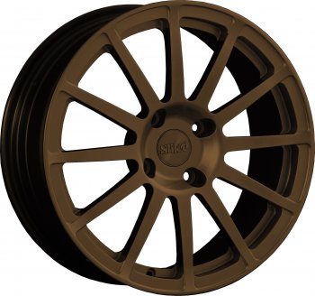 25 599 р. Кованый диск Slik classik R17x7.5 Коньячная бронза. Глянец (BRZCGN) 7.5x17   (Цвет: BRZCGN)  с доставкой в г. Кемерово. Увеличить фотографию 1