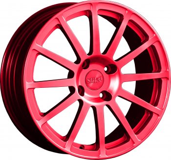 25 599 р. Кованый диск Slik classik R17x7.5 Candy RUBIN рубиновый 7.5x17   (Цвет: Candy RUBIN рубиновый 7.5x17)  с доставкой в г. Кемерово. Увеличить фотографию 1