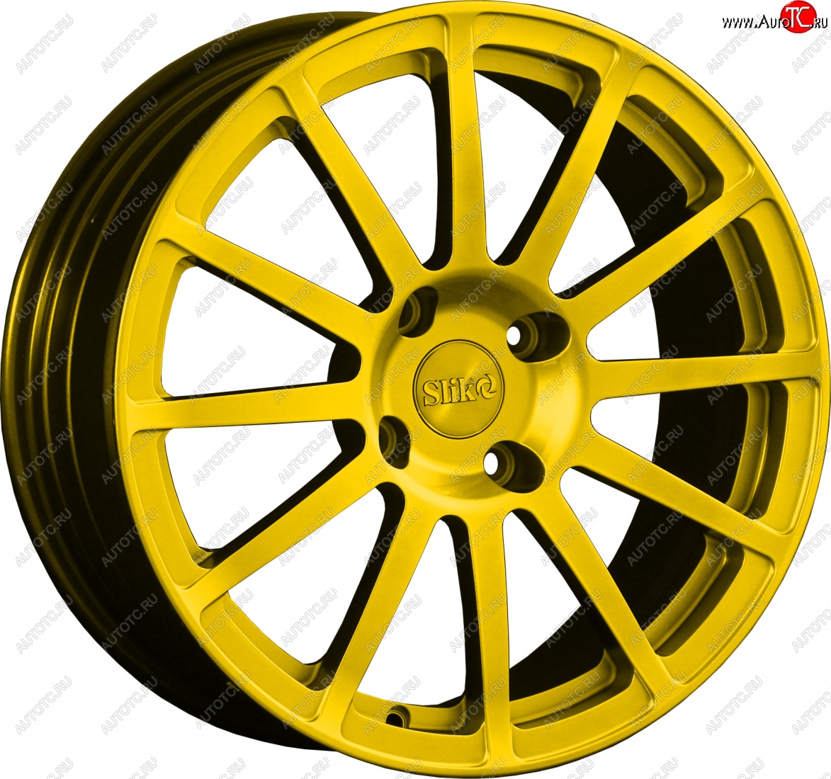 25 599 р. Кованый диск Slik classik R17x7.5 Candy YELLOW ярко-желтый 7.5x17   (Цвет: Candy YELLOW ярко-желтый 7.5x17)  с доставкой в г. Кемерово