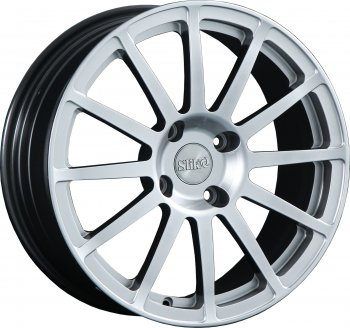 25 599 р. Кованый диск Slik classik R17x7.5 Яркое-блестящее серебро (HPB) 7.5x17   (Цвет: HPB)  с доставкой в г. Кемерово. Увеличить фотографию 1