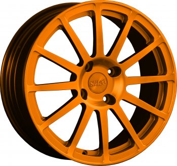 25 599 р. Кованый диск Slik classik R17x7.5 Candy Медно-оранжевый матовый 7.5x17   (Цвет: Candy Медно-оранжевый матовый 7.5x17)  с доставкой в г. Кемерово. Увеличить фотографию 1