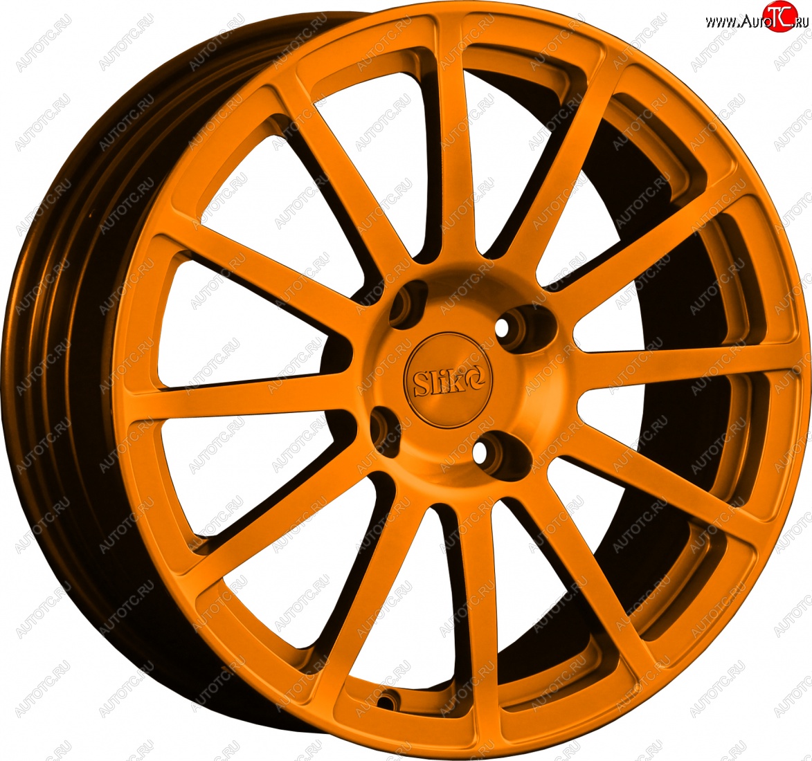 25 599 р. Кованый диск Slik classik R17x7.5 Candy Медно-оранжевый матовый 7.5x17   (Цвет: Candy Медно-оранжевый матовый 7.5x17)  с доставкой в г. Кемерово