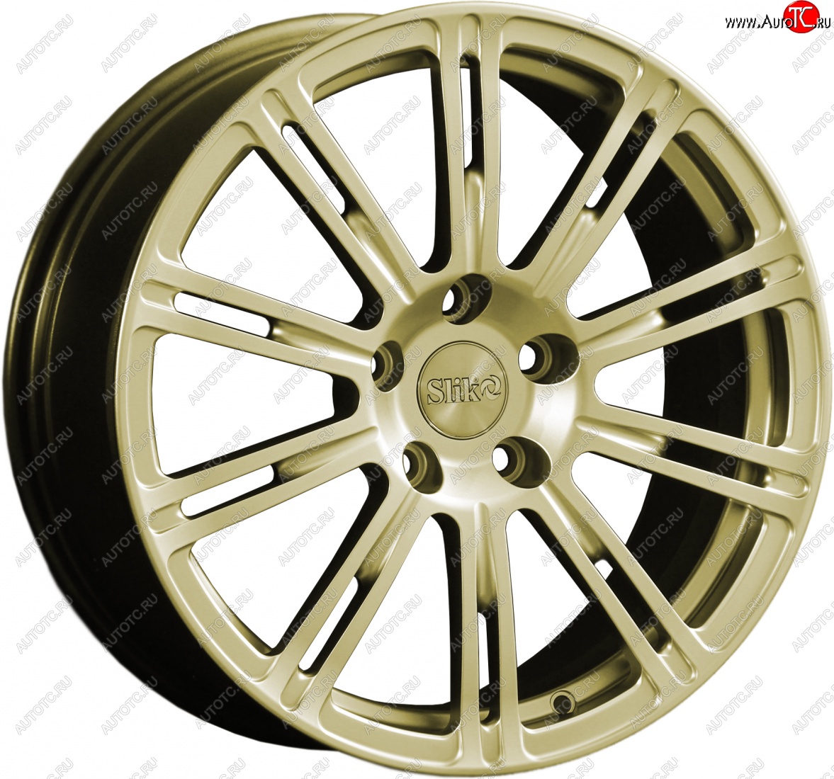 20 399 р. Кованый диск Slik classik R17x7.5 Золотой (G) 7.5x17 Opel Antara рестайлинг (2010-2015) 5x115.0xDIA70.3xET46.0 (Цвет: G)