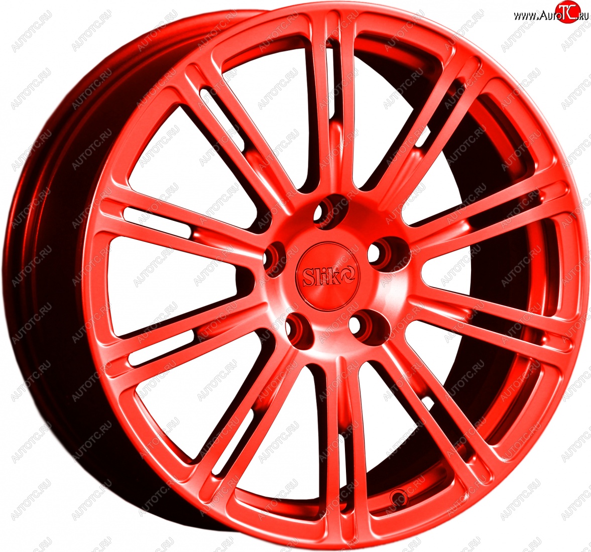 20 399 р. Кованый диск Slik classik R17x7.5 Candy алый 7.5x17   (Цвет: Candy алый 7.5x17)  с доставкой в г. Кемерово