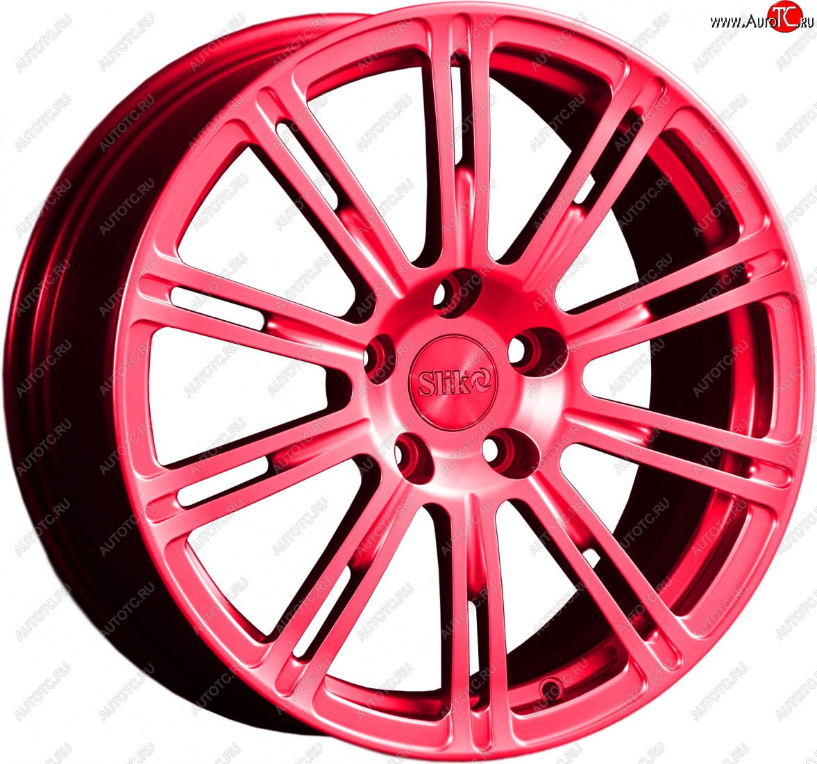 20 399 р. Кованый диск Slik classik R17x7.5 Candy RUBIN рубиновый 7.5x17   (Цвет: Candy RUBIN рубиновый 7.5x17)  с доставкой в г. Кемерово