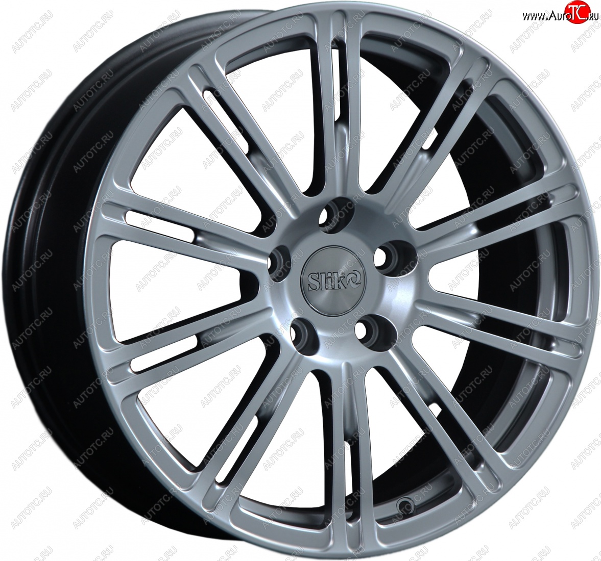 20 399 р. Кованый диск Slik classik R17x7.5 Серебристый тёмный (S25) 7.5x17   (Цвет: S25)  с доставкой в г. Кемерово