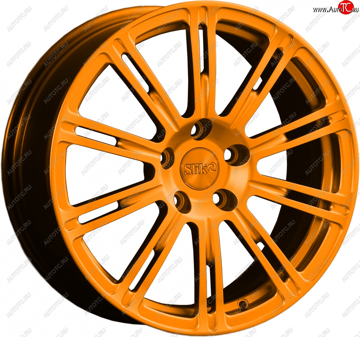20 399 р. Кованый диск Slik classik R17x7.5 Candy Медно-оранжевый матовый 7.5x17   (Цвет: Candy Медно-оранжевый матовый 7.5x17)  с доставкой в г. Кемерово
