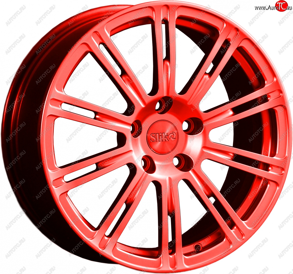 20 399 р. Кованый диск Slik classik R17x7.5 RAL 3026 ярко алый (3026) 7.5x17   (Цвет: 3026)  с доставкой в г. Кемерово