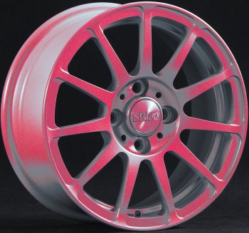 12 849 р. Кованый диск Slik Classik 5.5*14 (Cendy - рубиновый)   (Цвет: Cendy - рубиновый)  с доставкой в г. Кемерово. Увеличить фотографию 1