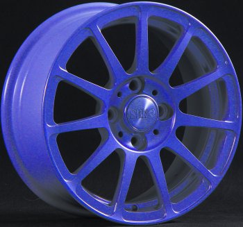 12 849 р. Кованый диск Slik Classik 5.5*14 (Cendy - blue)   (Цвет: Cendy - blue)  с доставкой в г. Кемерово. Увеличить фотографию 1