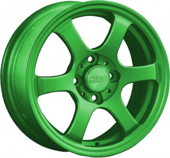 12 849 р. Кованый диск Slik Classik 5.5x14 (зелёный)   (Цвет: зелёный)  с доставкой в г. Кемерово. Увеличить фотографию 1