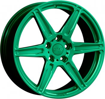 60 999 р. Кованый диск Slik PREMIUM L-603 10.0x20   (Candy изумрудно-зеленый (Candy Green))  с доставкой в г. Кемерово. Увеличить фотографию 1