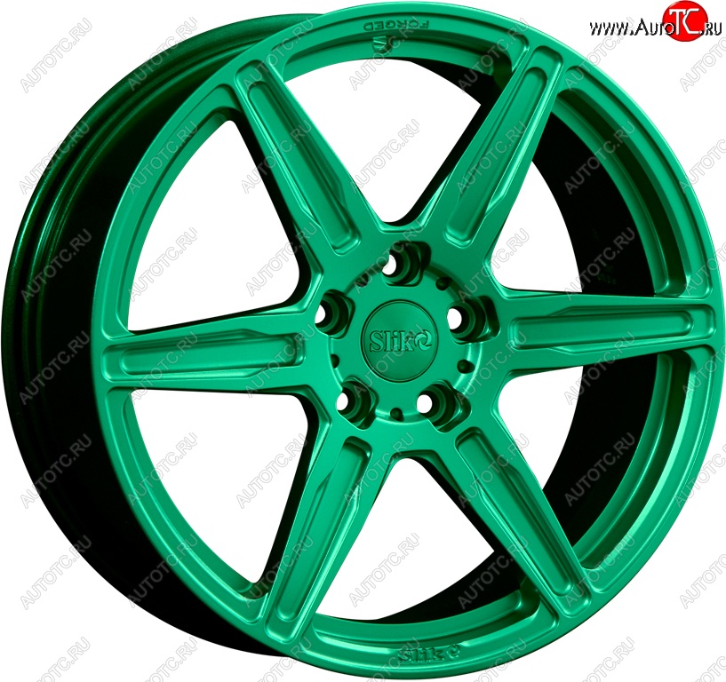 60 999 р. Кованый диск Slik PREMIUM L-603 10.0x20   (Candy изумрудно-зеленый (Candy Green))  с доставкой в г. Кемерово