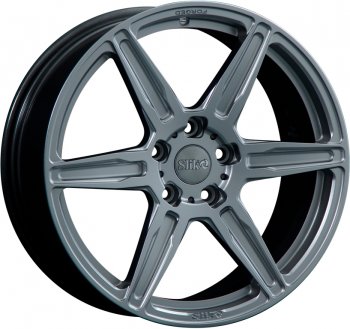60 999 р. Кованый диск Slik PREMIUM L-603 10.0x20   (Графит глянцевый (GM))  с доставкой в г. Кемерово. Увеличить фотографию 1