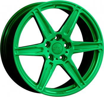 60 999 р. Кованый диск Slik PREMIUM L-603 10.0x20   (Зеленый (GREEEN))  с доставкой в г. Кемерово. Увеличить фотографию 1
