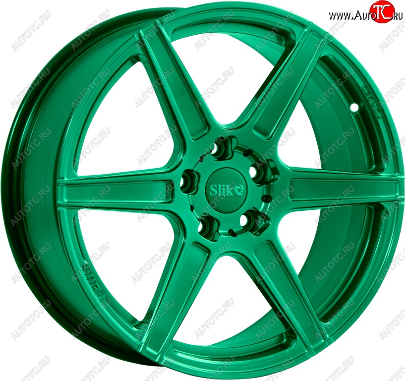 60 999 р. Кованый диск Slik PREMIUM L-604 10.0x20   (Candy изумрудно-зеленый (Candy Green))  с доставкой в г. Кемерово