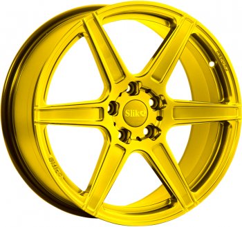 60 999 р. Кованый диск Slik PREMIUM L-604 10.0x20   (Candy ярко-желтый (Candy YELLOW))  с доставкой в г. Кемерово. Увеличить фотографию 1