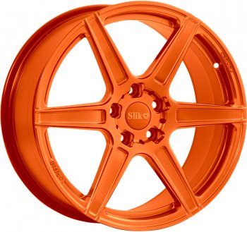 60 999 р. Кованый диск Slik PREMIUM L-604 10.0x20   (Ярко оранжевый (ORANGE))  с доставкой в г. Кемерово. Увеличить фотографию 1