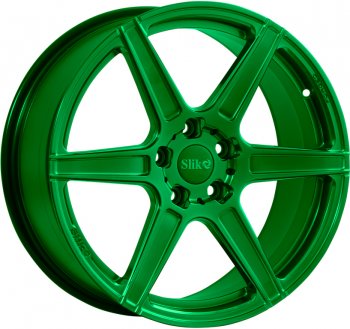 60 999 р. Кованый диск Slik PREMIUM L-604 10.0x20   (Зеленый (GREEEN))  с доставкой в г. Кемерово. Увеличить фотографию 1