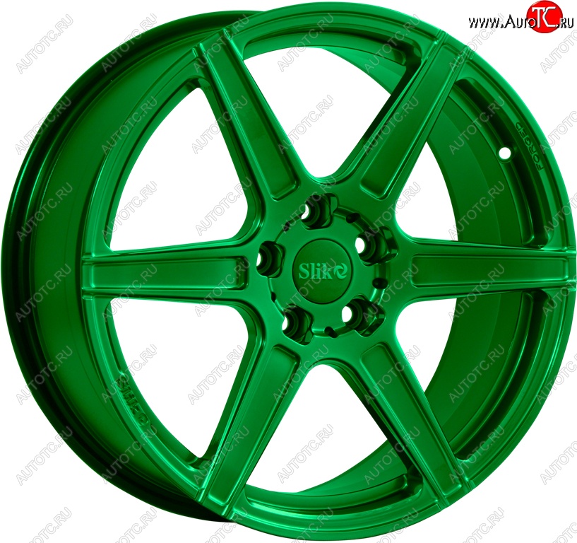 60 999 р. Кованый диск Slik PREMIUM L-604 9.0x20   (Зеленый (GREEEN))  с доставкой в г. Кемерово