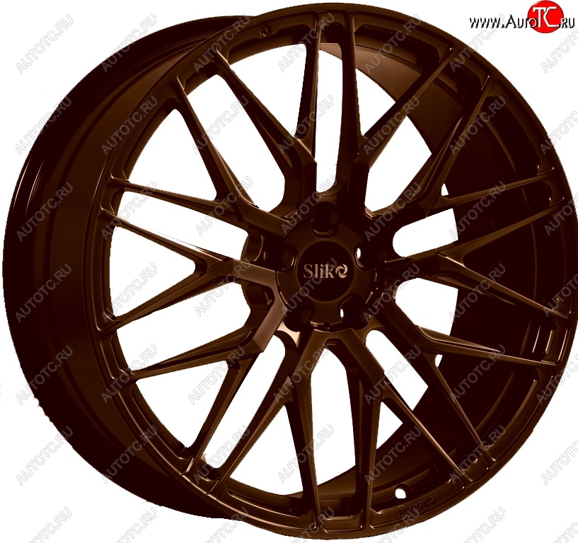 60 999 р. Кованый диск Slik PREMIUM L-605 10.0x20   (Коньячная бронза глянец (BRZCGN))  с доставкой в г. Кемерово