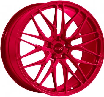 60 999 р. Кованый диск Slik PREMIUM L-605 10.0x20   (Candy рубиновый (Candy RUBIN))  с доставкой в г. Кемерово. Увеличить фотографию 1