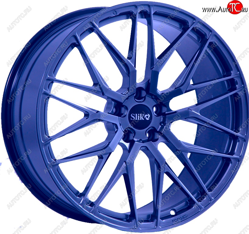 60 999 р. Кованый диск Slik PREMIUM L-605 10.0x20   (Синий (BLUE))  с доставкой в г. Кемерово