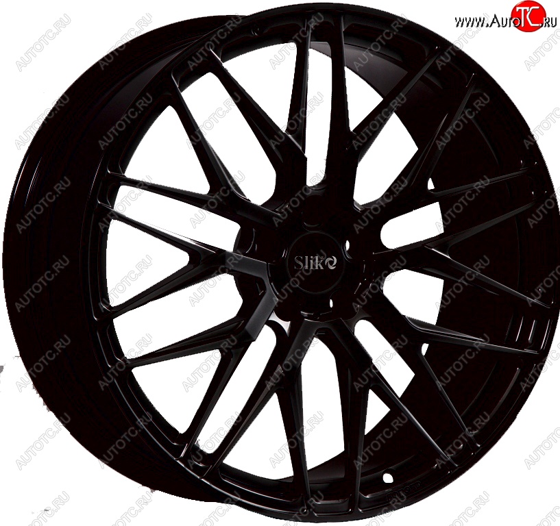 60 999 р. Кованый диск Slik PREMIUM L-605 10.0x20   (Черный глянцевый (BK))  с доставкой в г. Кемерово