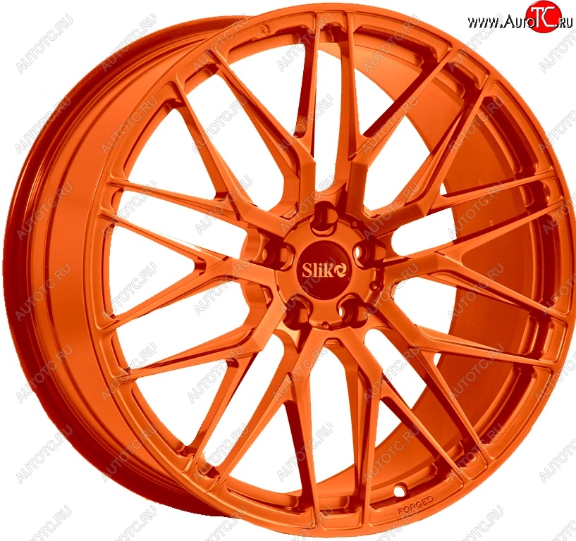 60 999 р. Кованый диск Slik PREMIUM L-605 10.0x20   (Ярко оранжевый (ORANGE))  с доставкой в г. Кемерово