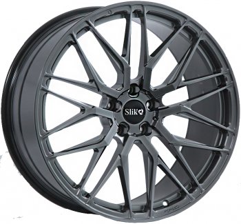 60 999 р. Кованый диск Slik PREMIUM L-605 10.0x20   (Графит матовый (GRF2))  с доставкой в г. Кемерово. Увеличить фотографию 1