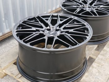 60 999 р. Кованый диск Slik PREMIUM L-605 9.0x20   (Темный хром (DC))  с доставкой в г. Кемерово. Увеличить фотографию 2