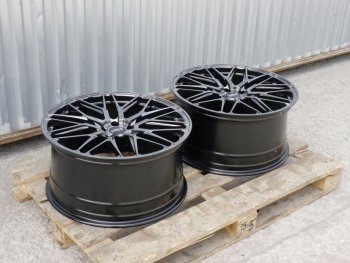 60 999 р. Кованый диск Slik PREMIUM L-605 9.0x20   (Темный хром (DC))  с доставкой в г. Кемерово. Увеличить фотографию 3