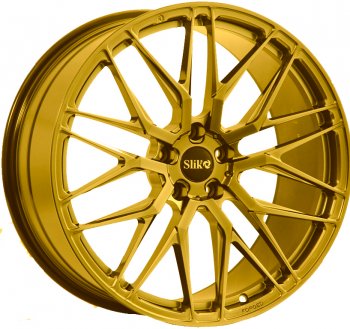 60 999 р. Кованый диск Slik PREMIUM L-605 9.0x20   (Ярко желтый RAL1021 (YELLOW))  с доставкой в г. Кемерово. Увеличить фотографию 1
