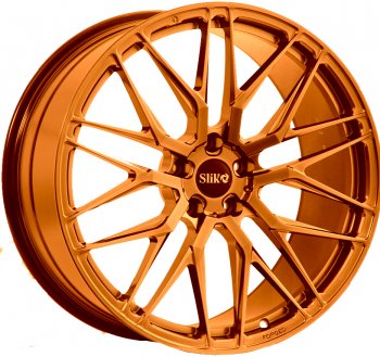 60 999 р. Кованый диск Slik PREMIUM L-605 9.0x20   (Candy медно-оранжевый матовый)  с доставкой в г. Кемерово. Увеличить фотографию 1