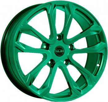60 999 р. Кованый диск Slik PREMIUM L-608 10.0x20   (Candy изумрудно-зеленый (Candy Green))  с доставкой в г. Кемерово. Увеличить фотографию 1