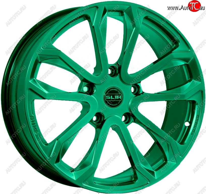 60 999 р. Кованый диск Slik PREMIUM L-608 10.0x20   (Candy изумрудно-зеленый (Candy Green))  с доставкой в г. Кемерово