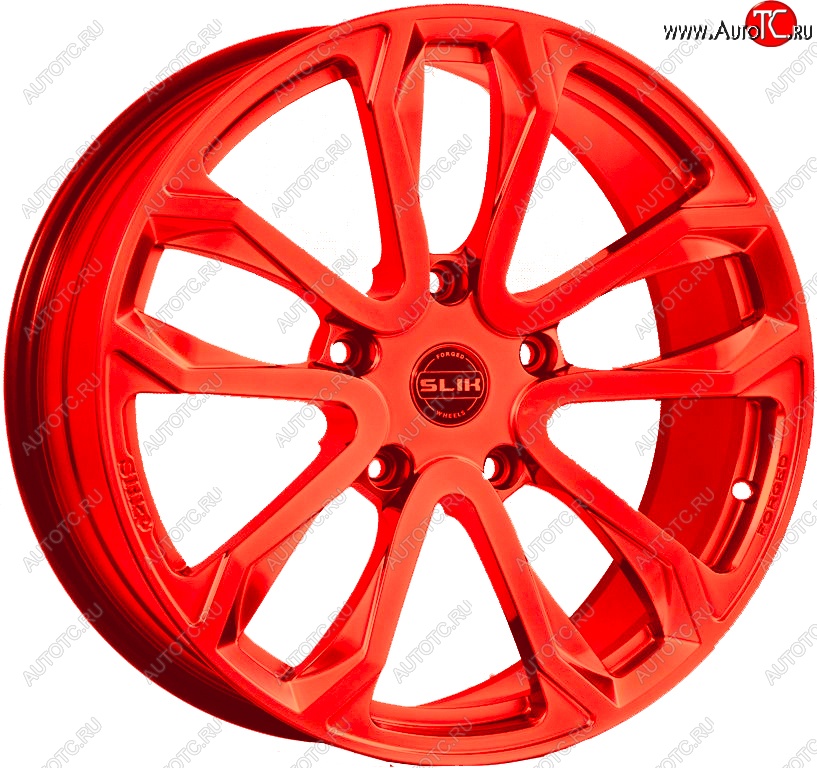 60 999 р. Кованый диск Slik PREMIUM L-608 10.0x20   (RAL 3026 ярко алый (3026))  с доставкой в г. Кемерово