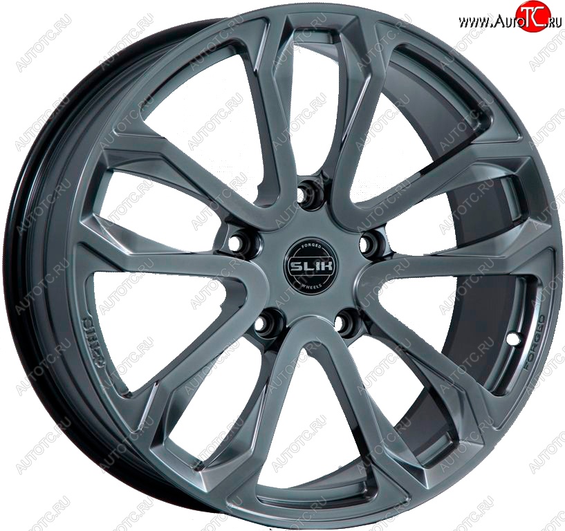 60 999 р. Кованый диск Slik PREMIUM L-608 10.0x20   (Графит глянцевый (GM))  с доставкой в г. Кемерово