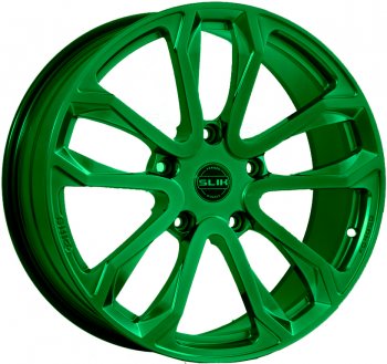 60 999 р. Кованый диск Slik PREMIUM L-608 9.0x20   (Зеленый (GREEEN))  с доставкой в г. Кемерово. Увеличить фотографию 1