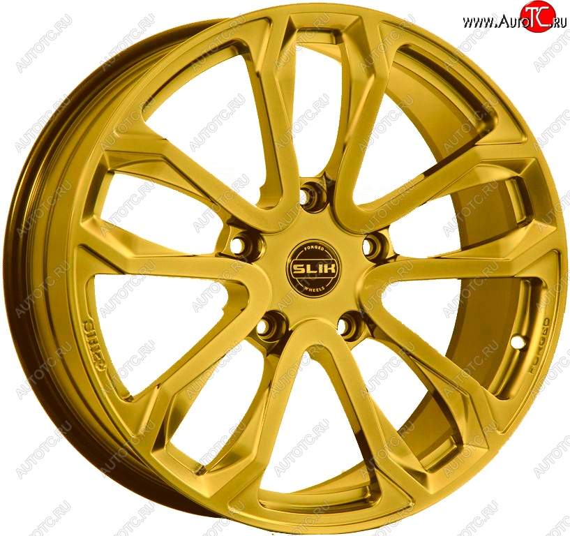 60 999 р. Кованый диск Slik PREMIUM L-608 9.0x20   (Ярко желтый RAL1021 (YELLOW))  с доставкой в г. Кемерово