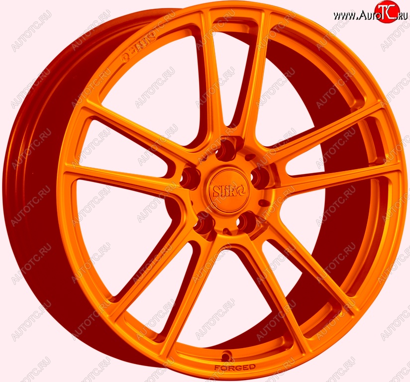 60 999 р. Кованый диск Slik PREMIUM L-610 10.0x20   (Ярко оранжевый (ORANGE))  с доставкой в г. Кемерово