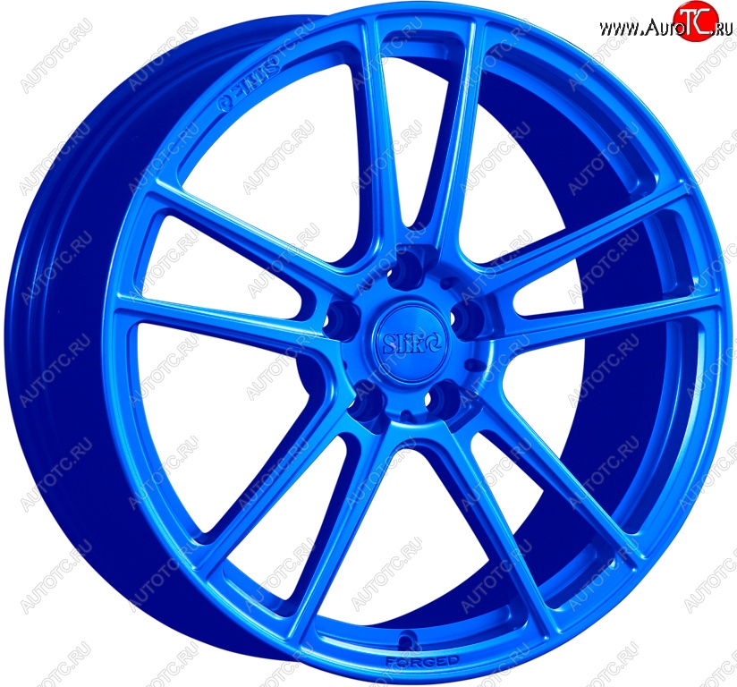 60 999 р. Кованый диск Slik PREMIUM L-610 10.0x20   (Candy синий (Candy BLUE))  с доставкой в г. Кемерово