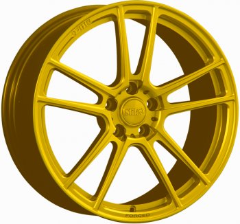 60 999 р. Кованый диск Slik PREMIUM L-610 10.0x20   (Ярко желтый RAL1021 (YELLOW))  с доставкой в г. Кемерово. Увеличить фотографию 1