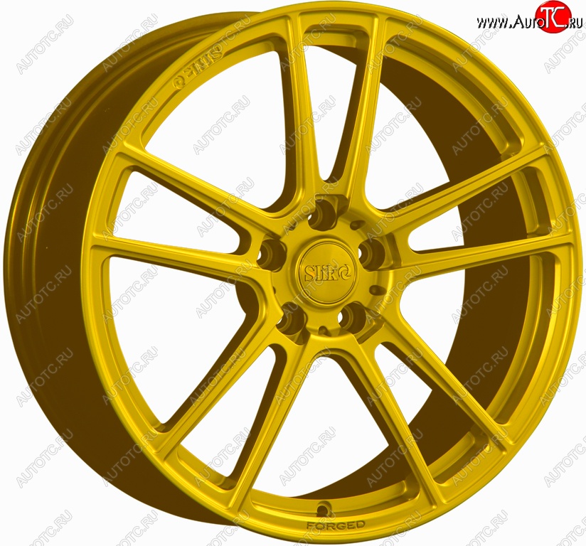 60 999 р. Кованый диск Slik PREMIUM L-610 10.0x20   (Ярко желтый RAL1021 (YELLOW))  с доставкой в г. Кемерово