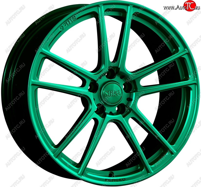 60 999 р. Кованый диск Slik PREMIUM L-610 10.0x20   (Candy изумрудно-зеленый (Candy Green))  с доставкой в г. Кемерово
