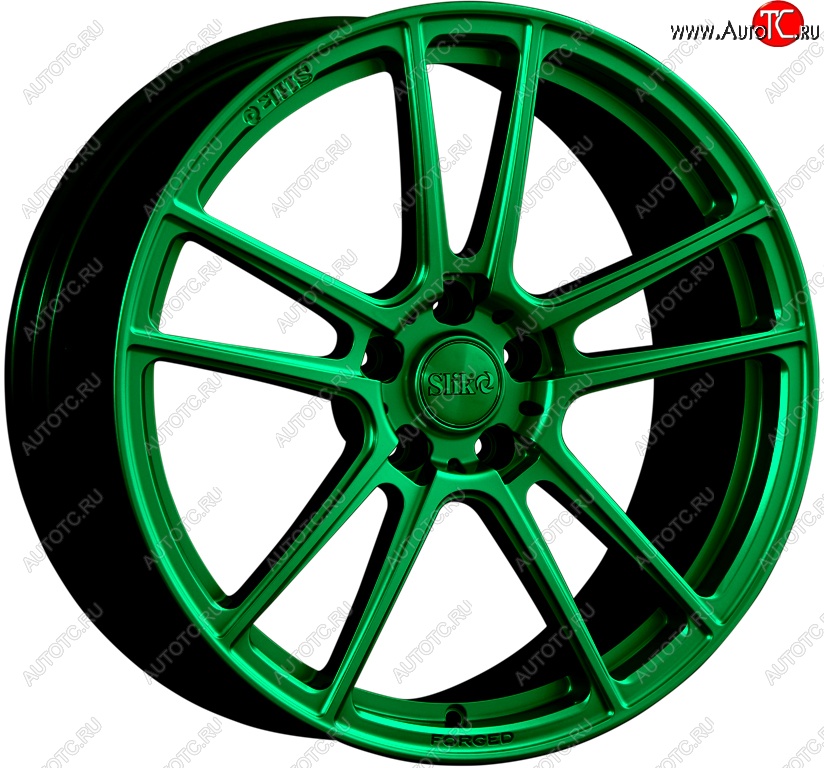 60 999 р. Кованый диск Slik PREMIUM L-610 9.0x20   (Зеленый (GREEEN))  с доставкой в г. Кемерово