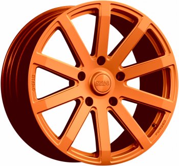 60 999 р. Кованый диск Slik PREMIUM L-611 10.0x20   (Ярко оранжевый (ORANGE))  с доставкой в г. Кемерово. Увеличить фотографию 1