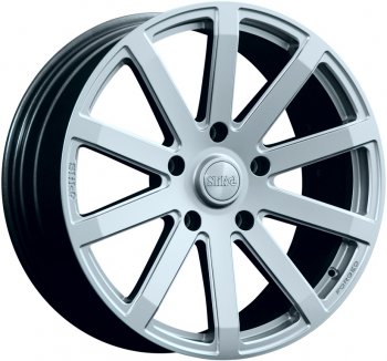 Кованый диск Slik PREMIUM L-611 10.0x20  (Ярко блестящее серебро (HPB))