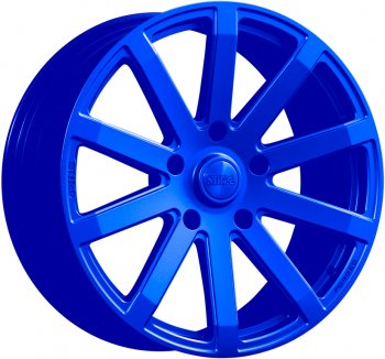 60 999 р. Кованый диск Slik PREMIUM L-611 10.0x20   (Candy синий (Candy BLUE))  с доставкой в г. Кемерово. Увеличить фотографию 1